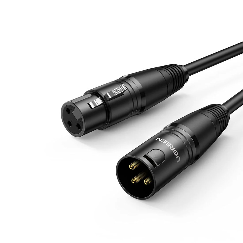 Ugreen XLR Male To Female Cable - 2m - كابل